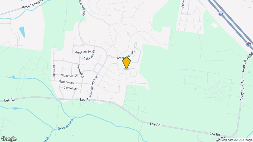 4305 Spregan Way Map and Location Details