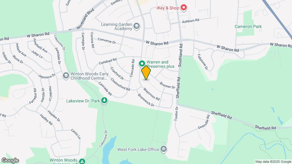 581 Bessinger Dr Map and Location Details