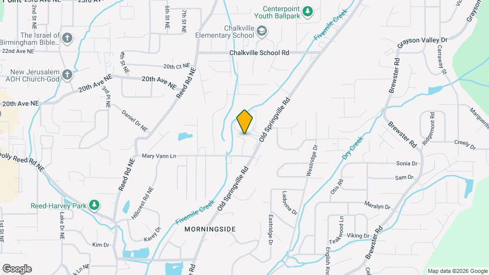 1935 Springlake Ct Map and Location Details