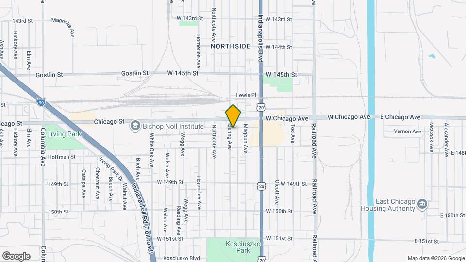 4717 Baring Ave Map and Location Details