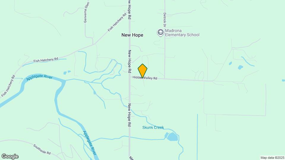 195 Hidden Valley Rd Mapa y Detalles de la Ubicación