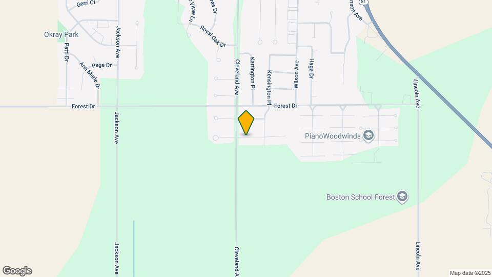 3137 Barrington Pl Map and Location Details