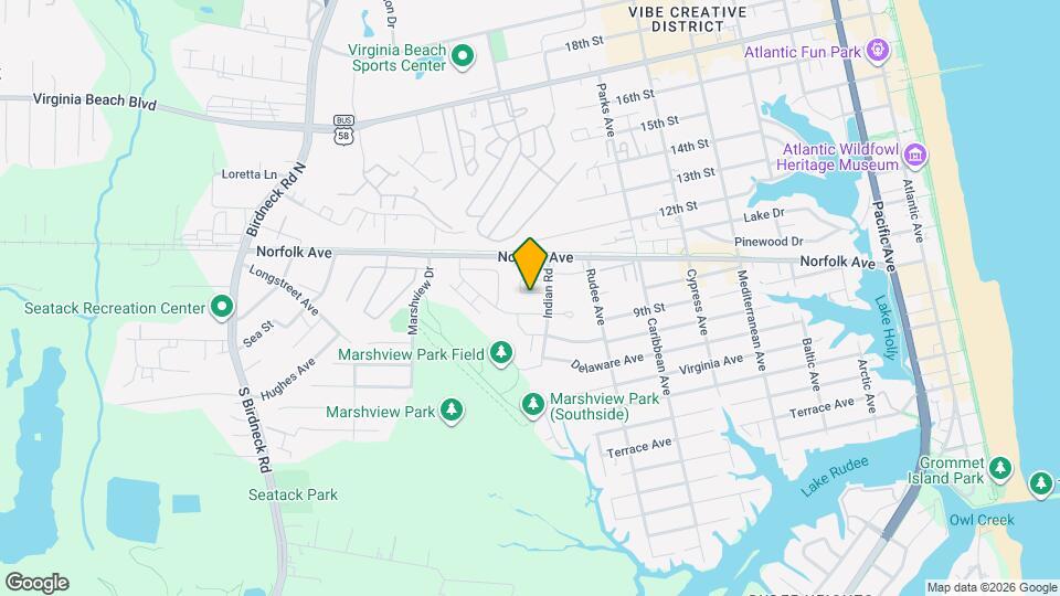 1220 Indian Rd Mapa y Detalles de la Ubicación