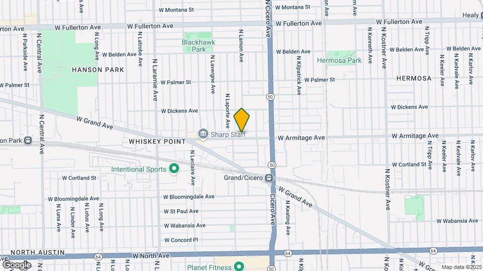 2007 N Lamon Ave, Unit 2N Map and Location Details