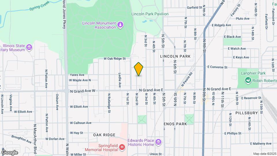 1310 N 2nd St Map and Location Details