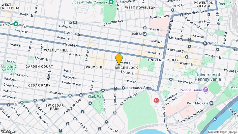 231 S 42nd St Map and Location Details
