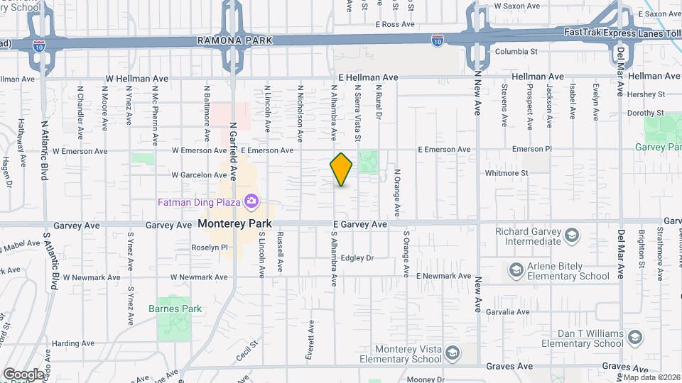 210 N Alhambra Ave, Unit C Map and Location Details