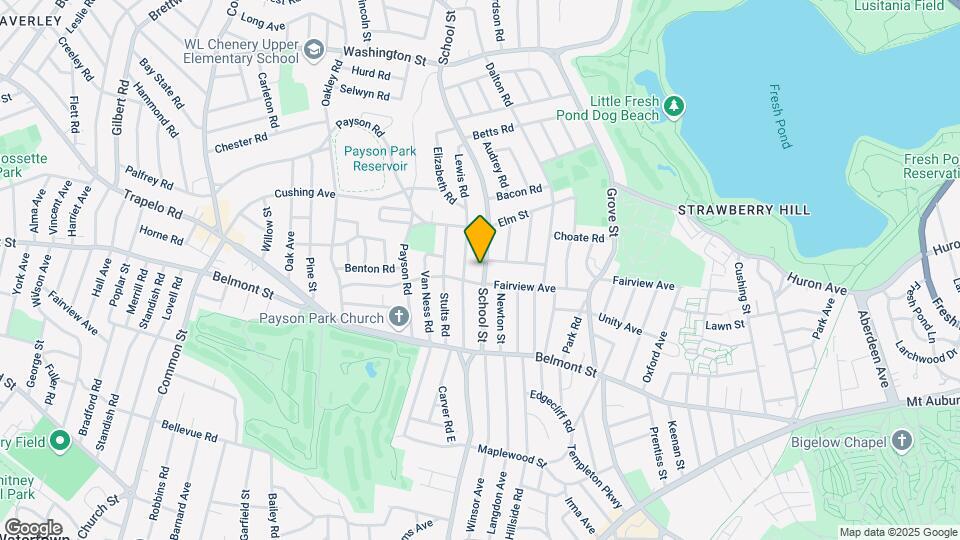 529 School St, Unit 1 Map and Location Details