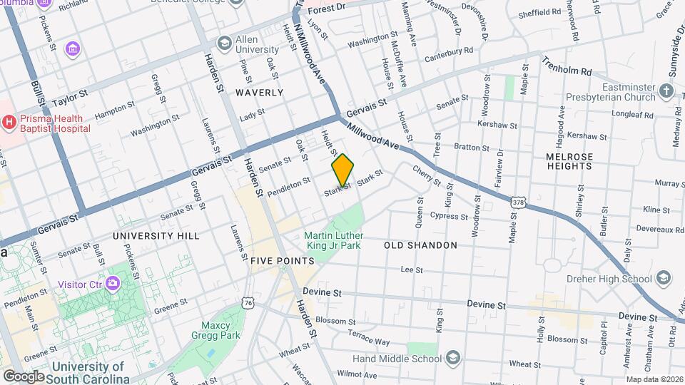 2326 Stark St Map and Location Details