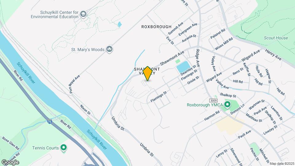 329 Shawmont Ave, Unit 1E6-329 F Mapa y Detalles de la Ubicación