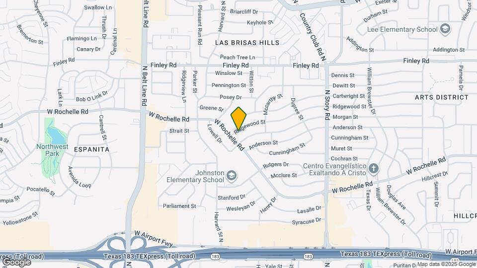 2750 Ridgewood St Map and Location Details