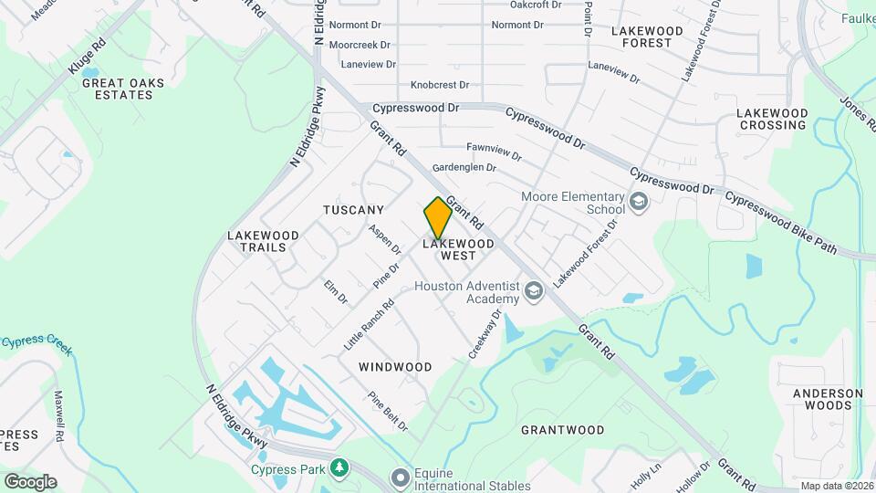 11951 Pondwood Dr Map and Location Details