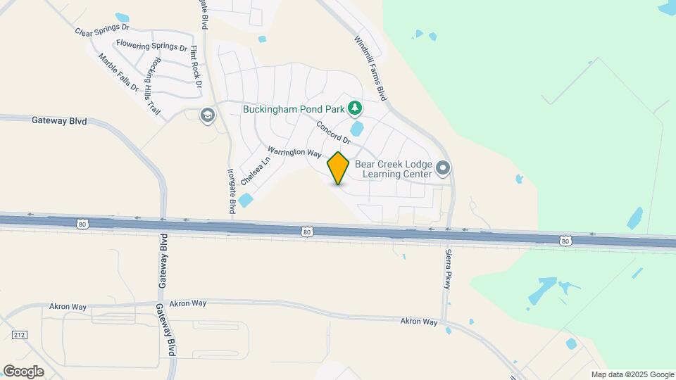 1123 Single Tree Dr Map and Location Details