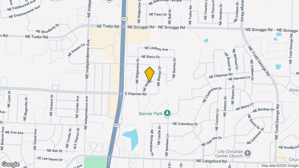 1004 NE Westwind Ct Map and Location Details