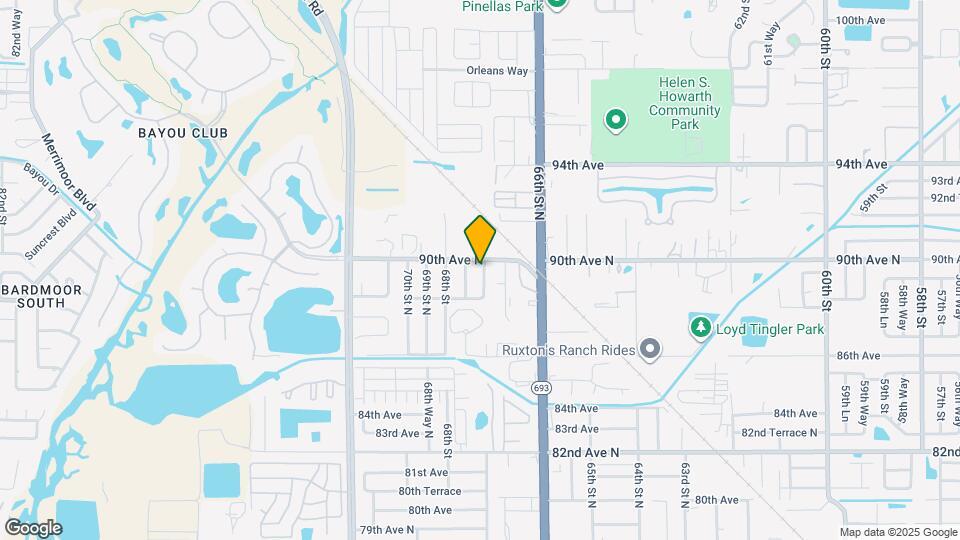 8972 67th St Map and Location Details