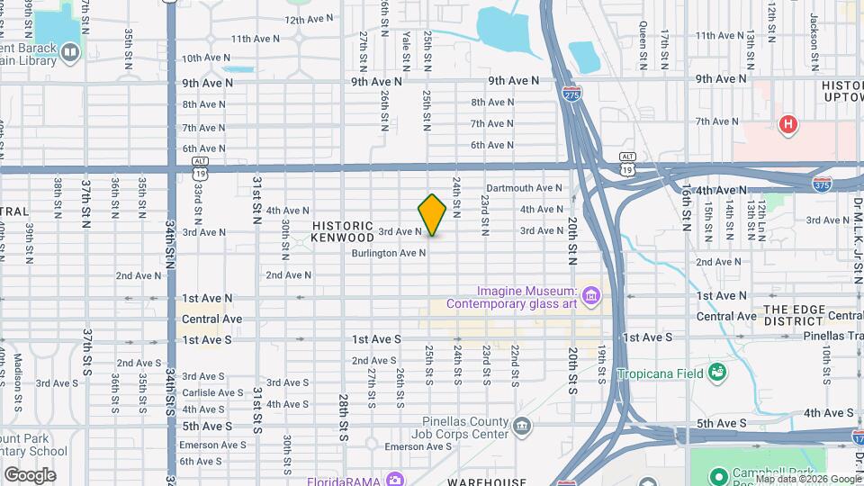 247 25th St N Mapa y Detalles de la Ubicación