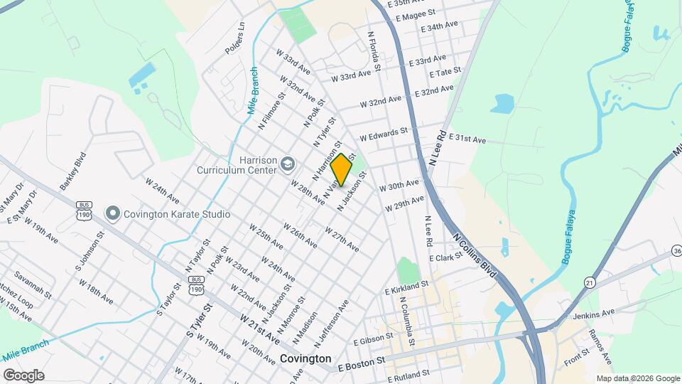 425 W 29th Ave Map and Location Details