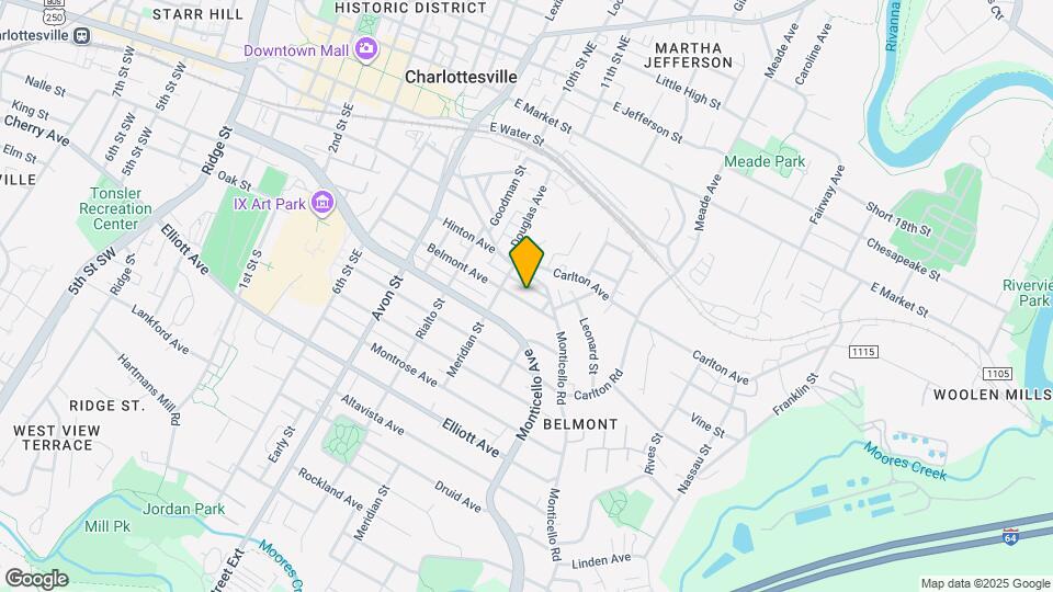 917 Belmont Ave Mapa y Detalles de la Ubicación