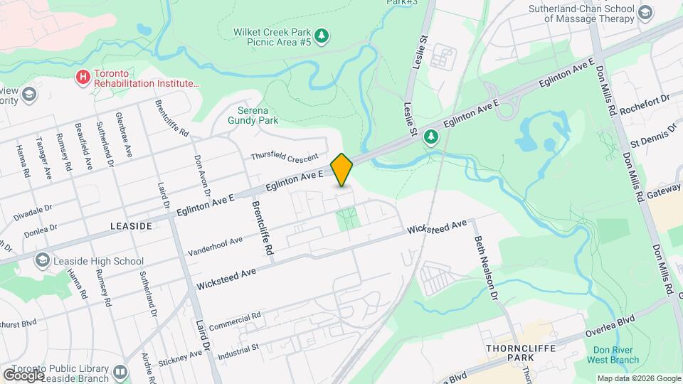 35 Brian Peck Crescent Map and Location Details