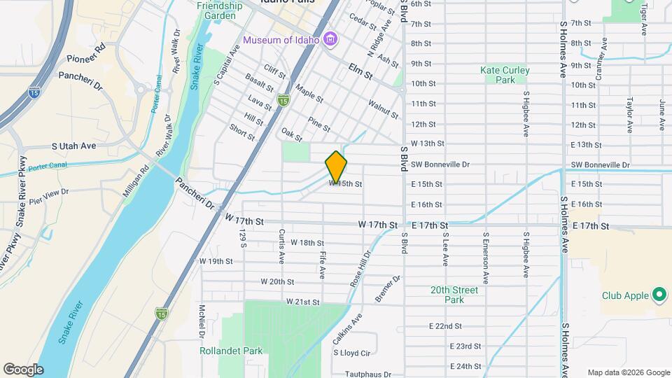 271 W 15th St, Unit Unit B Map and Location Details