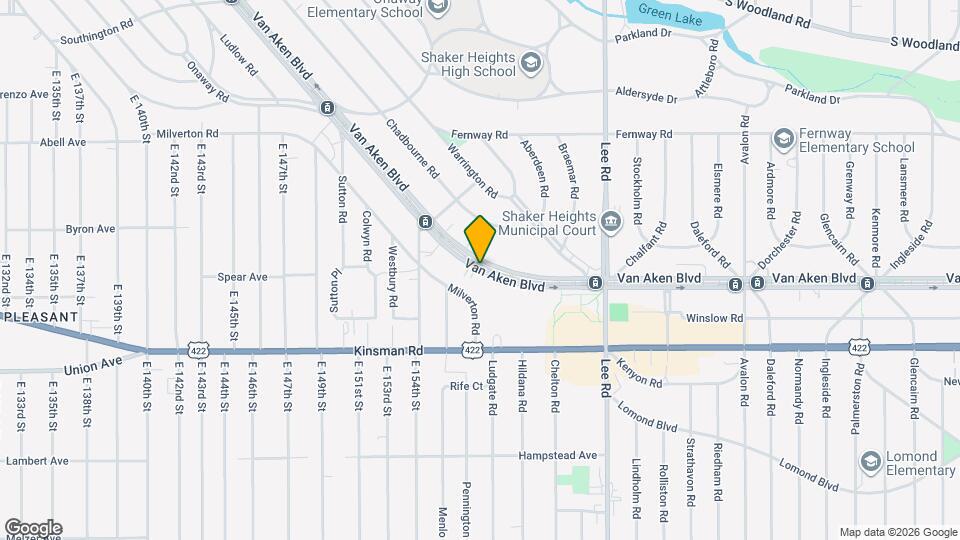 15820 Van Aken Blvd Map and Location Details