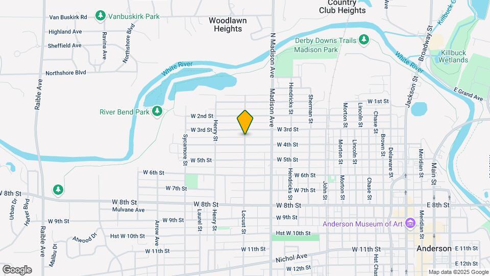 314 Locust St Map and Location Details