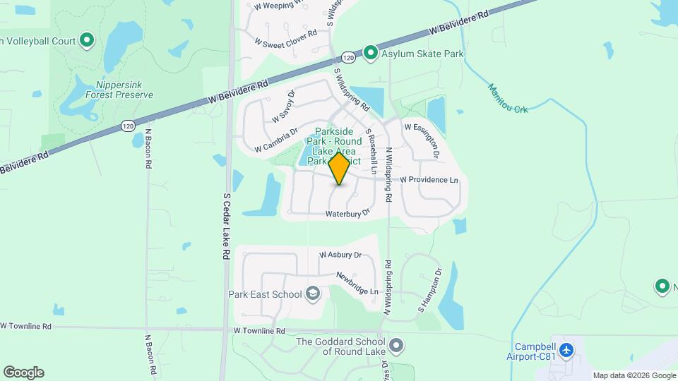 749 S Parkside Dr Map and Location Details