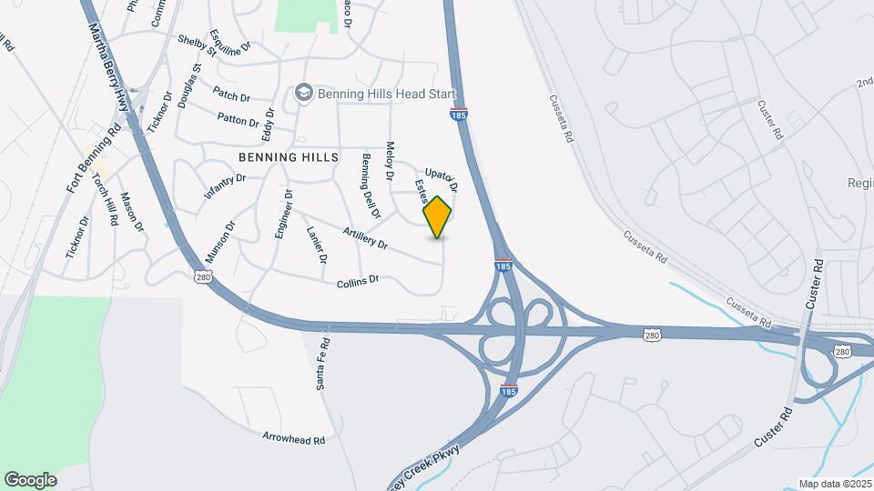 255 Robert E Lee Dr Map and Location Details