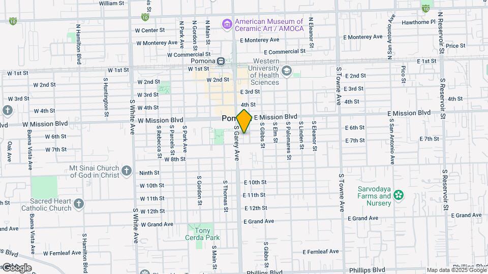 631-639 Locust St Map and Location Details