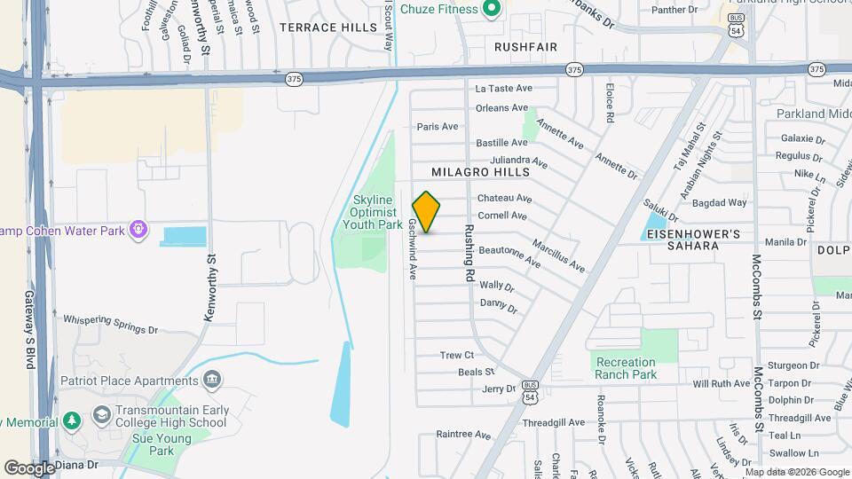 5104 Marcillus Ave Mapa y Detalles de la Ubicación