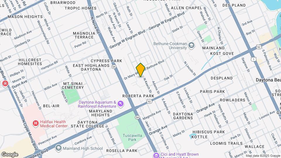 236 N Keech St Map and Location Details