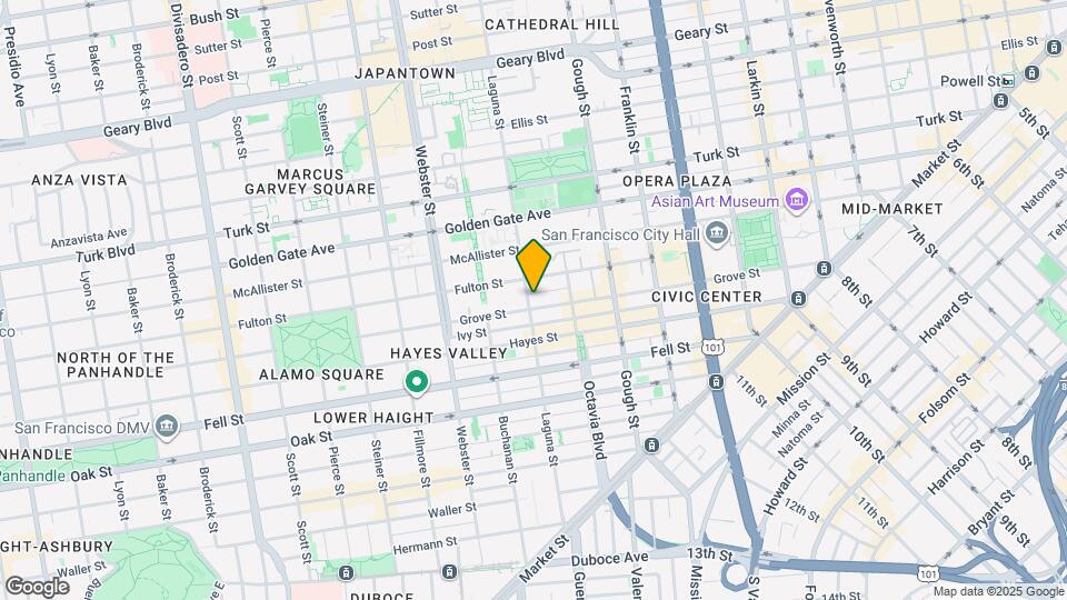 700 Laguna St Map and Location Details