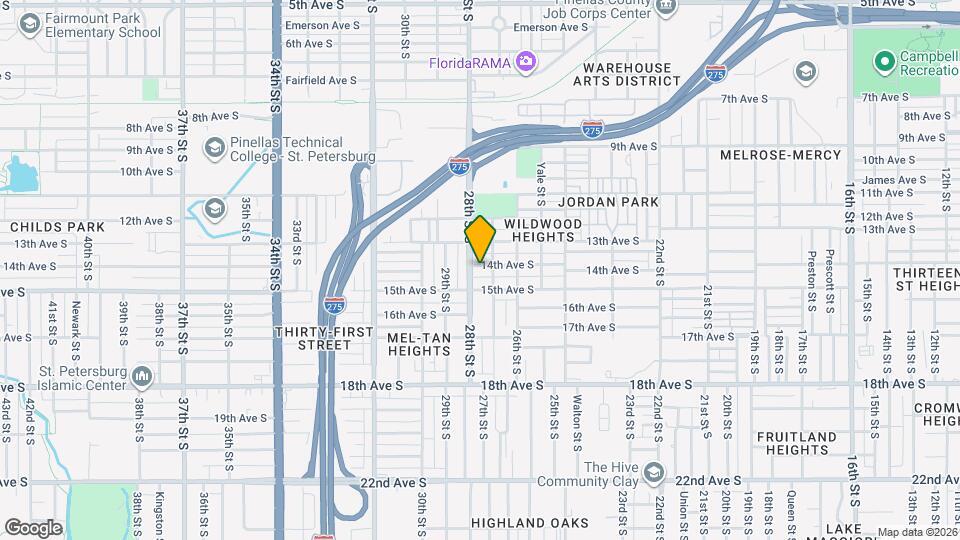 2728 14th Ave S Map and Location Details