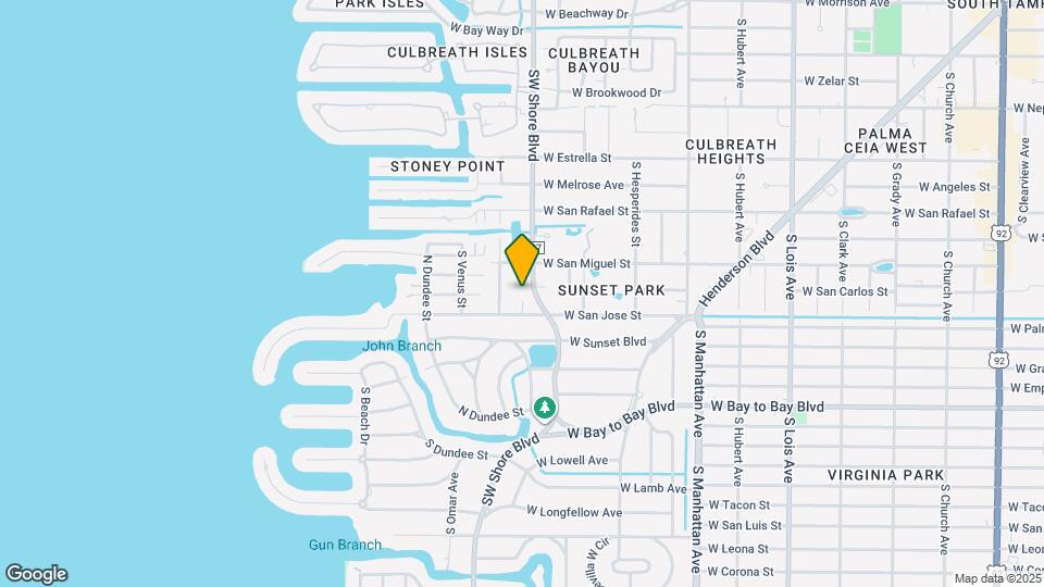 2301 S San Jose Cir Map and Location Details