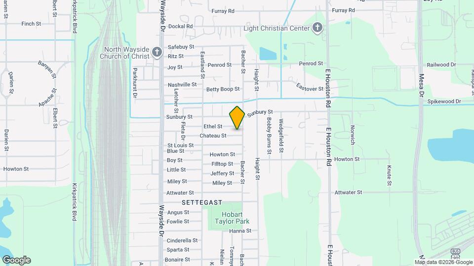 8135 Chateau St Map and Location Details