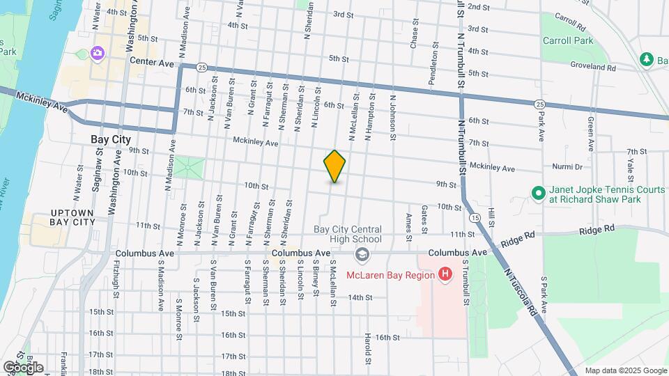 306 N Birney St Map and Location Details