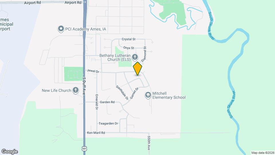 635 Meadow Pl Map and Location Details