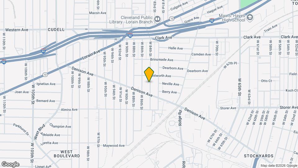 3268 W 84th St Map and Location Details