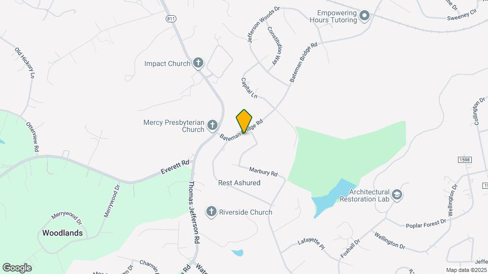 2368 Bateman Bridge Rd, Unit Forest Haven Mapa y Detalles de la Ubicación