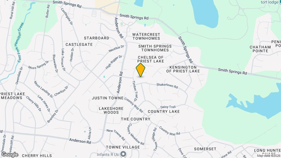 2925 Sheana Way Map and Location Details