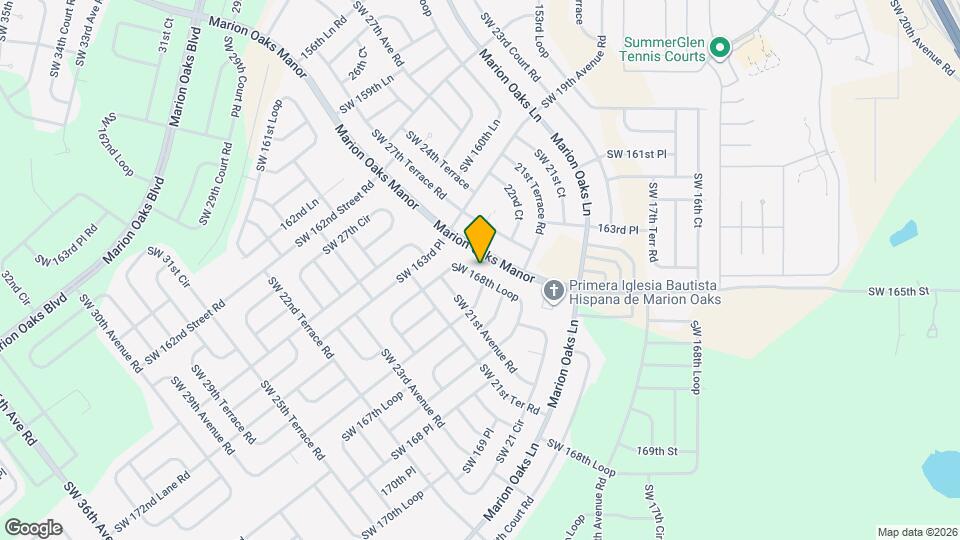 2324 SW 168th Loop Map and Location Details