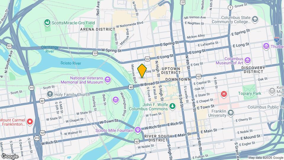 1196 Hamlet St Mapa y Detalles de la Ubicación