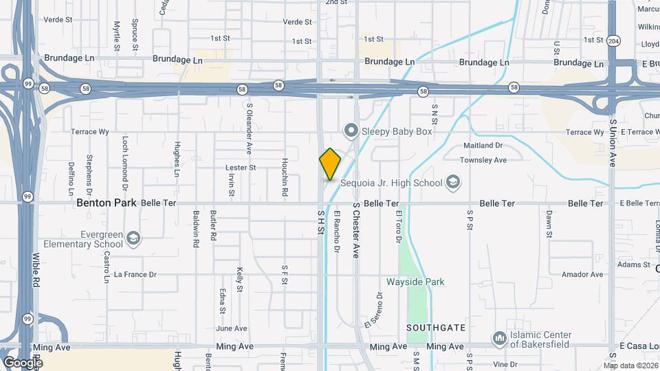 700 El Prado Dr Map and Location Details