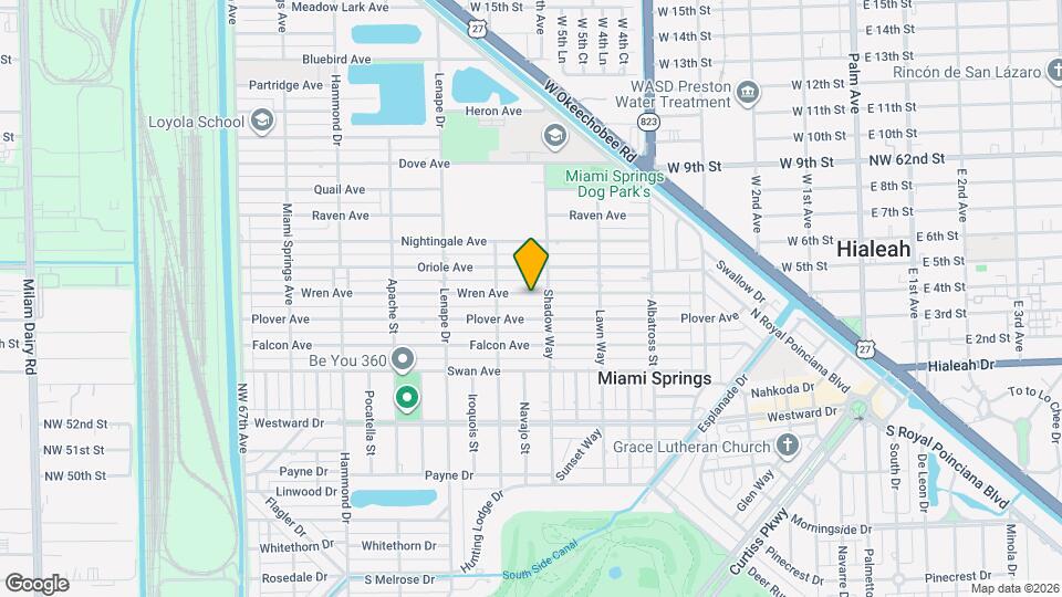720 Wren Ave Map and Location Details