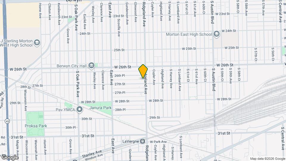 2636 Ridgeland Ave Mapa y Detalles de la Ubicación