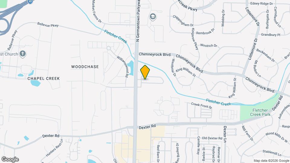 8142 Creekside Cir S Map and Location Details