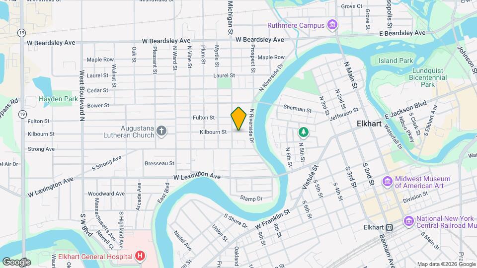671 Kilbourn St Mapa y Detalles de la Ubicación