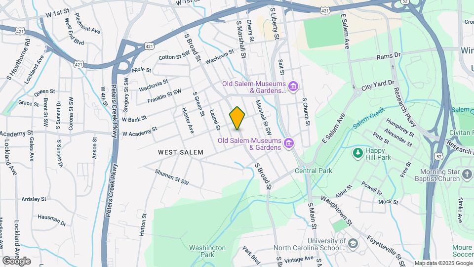 720 S Broad St Map and Location Details