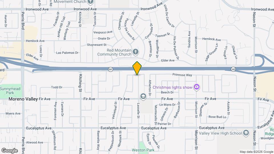 12549 Lasselle St Map and Location Details