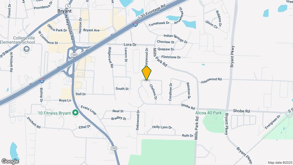 2408 Carywood Dr Map and Location Details